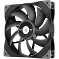 thumbnail image 2 of Thermaltake TOUGHFAN 14 Black PWM 500~2000rpm-controlled high Static Pressure 140mm Circular Radiator Fan with with Anti-Vibration Mounting System Cooling, (1 Fan Pack) CL-F118-PL14BL-A, 2 of 3
