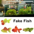 BestFish Tank Fish Glow Dark Goldfish Fake Fish Artificial Floating