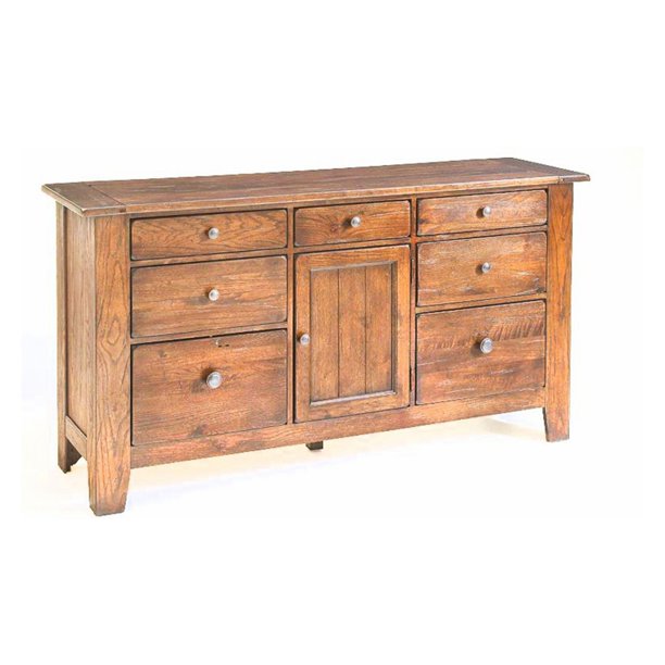 Broyhill Attic Heirlooms 7 Drawer Door Dresser