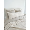 thumbnail image 5 of Cozy Cotton White Boucle Body Pillow Down Alternative / White, 5 of 7