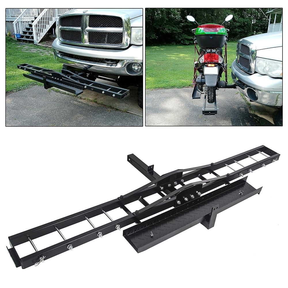 Dirt bike carrier octagonal tow bar