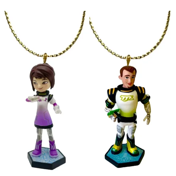 Miles From Tomorrowland Leo & Loretta Ornament PVC Figure Figurine Charm Dangler