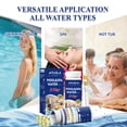 thumbnail image 4 of Aquila Pool & Spa Water Test Strips, 3-in-1, Accurate Water Testing Kit for pH, Alkalinity, Chlorine, 150 Count, 4 of 6