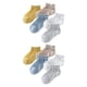 thumbnail image 4 of 5 pares de calcetines de verano para niños de corte bajo, malla fina y transpirable, suaves, unisex, calcetines de corte bajo para niños y niñas, patrón de dinosaurio S (1-3 años), 4 of 5