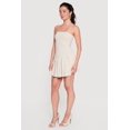 thumbnail image 2 of Women's Strapless Pleated Mini Dress, 2 of 4