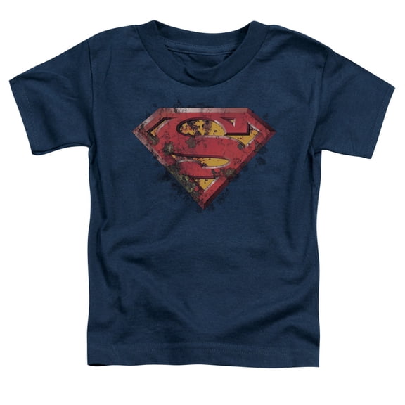 Superman - Rusted Shield - Toddler Short Sleeve Shirt - 4T