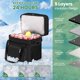 thumbnail image 4 of Bolsa térmica MIYCOO de doble compartimento, impermeable, 37 x 28 x 29 cm, 4 of 7