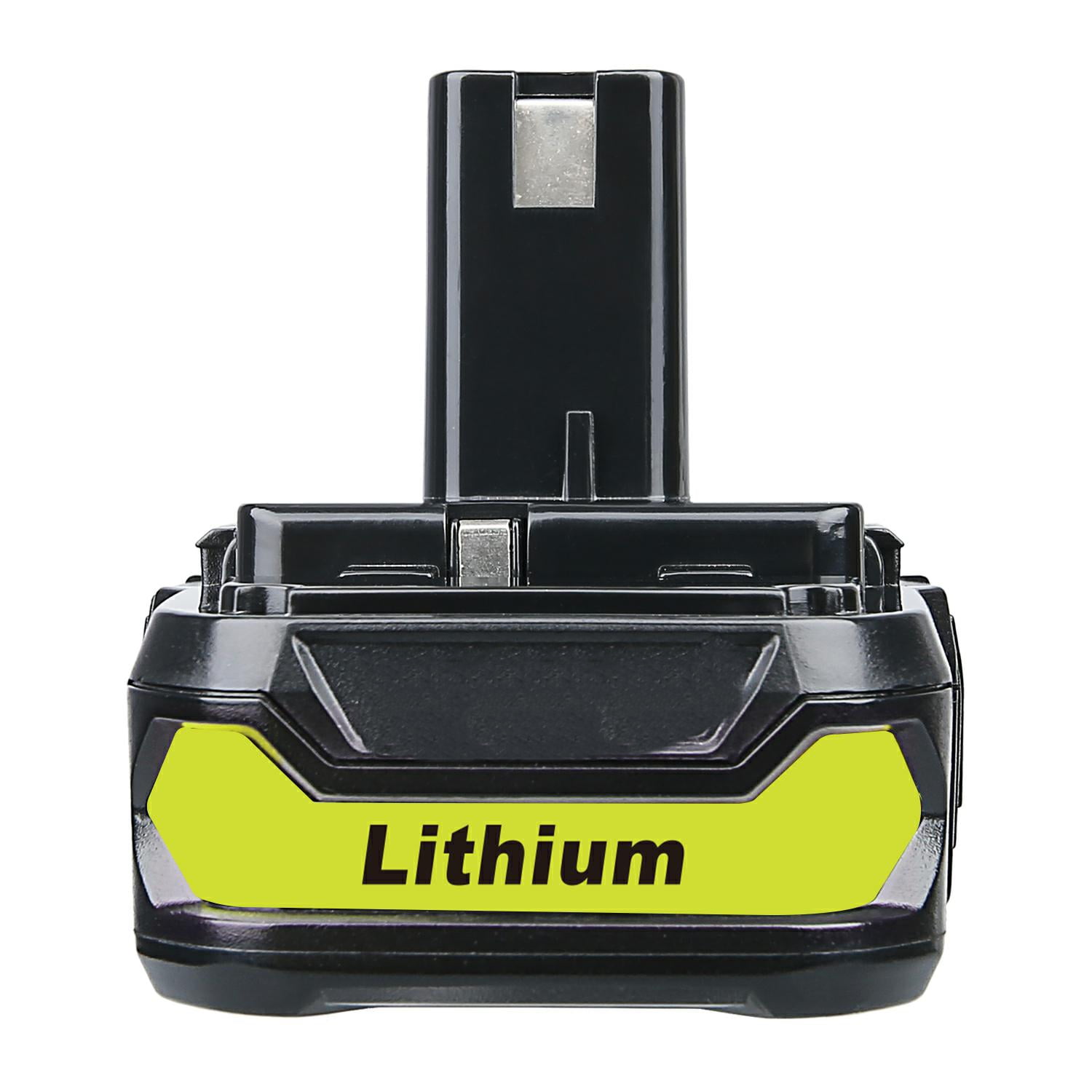 18V 3.0Ah Battery Replacement for Ryobi 18V Battery P102 P103 P104 Compatible with Ryobi 18V Cordless Power Tools PCL660B PCL525B 1PACK