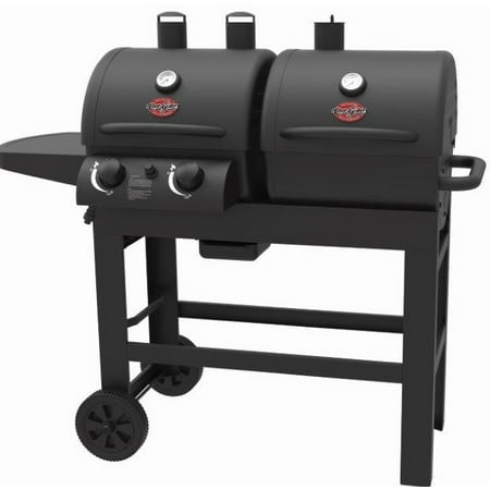 Char-Griller Dual 2 Burner Charcoal/Gas Grill