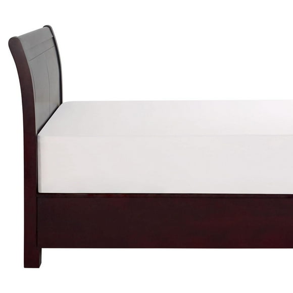 Drap-housse en percale brossée 300 fils de hometrends Taille : 1 place - Très grand