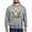 Graphite Gray, variant on CafePress - Ghost With A Funny Face - Pullover Hoodie, Hooded Sweatshirt