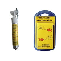 PondH2o Water Garden Koi Fish Pond Liner Leak Repair Kit, Includes One Shot Underwater Sealant and Pond Liner Patch
