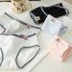 thumbnail image 1 of Ropa interior japonesa para mujer, ropa interior bonita, transpirable, de cintura media, bolsa de entrepierna de algodón puro, calzoncillos finos para estudiantes a la cadera, 1 of 6