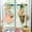 multicolor821, variant on Easter Window Clings | Double-Sided PVC Stickers Bunny, Eggs, Flowers, Chick, Cake | Spring Decorative Graffiti Wall Decals | Easy Peel, | Large Variety | Reusable for Glass Doors, Kitchen, Office