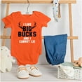 thumbnail image 3 of I Like Big Bucks Funny Hunting Bodysuit Jumper Boys Infant Baby Brisco Brands 24M, 3 of 6