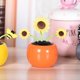 thumbnail image 4 of con energía solar, muñeca de girasol rosa, juguete con solapa, decoración para hogar, adorno AGirasol Colco Ornamento del baile, 4 of 8