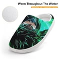 thumbnail image 4 of Adventure My Hero Academia Kid's Cotton Slippers Winter Warm Soft Plush Slippers with Rubber Sole Non-Slip Indoor Outdoor Slip on Shoes Fluffy House Slippers For Boys Girls Teen, 4 of 8