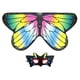 thumbnail image 2 of 1 set Halloween mariposa capa niños seda bufanda cosplay mascarilla foto prop, 2 of 5