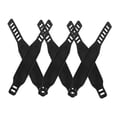 thumbnail image 3 of Toyvian 3 Pairs Wide Adjustable Bike Pedal Straps for Secure and Comfortable Cycling Workouts, 3 of 8