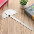 thumbnail image 5 of GOOHOCHY Steel Angle Measurement Ruler with Protractor Corner Goniometer for Engineers, Precision Tool, 5 of 8