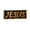 Gold, variant on Jesus Embroidered Iron On Patch