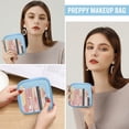thumbnail image 3 of CHOK Small Makeup Bag Large Capacity Zipper Closure Lightweight Waterproof Travel Toiletry Bag Cosmetic Organizer, 3 of 8