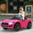 thumbnail image 2 of Veryke Pink 12 V Electric Car Powered Ride-On with Parent Remote Control, 2 of 8