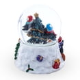 thumbnail image 4 of Penguins' Festive Tree Celebration Snow Water Globe, 4 of 5