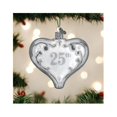 thumbnail image 4 of Old World Christmas 25TH Anniversary Heart Ornament, Silver, 4 of 4