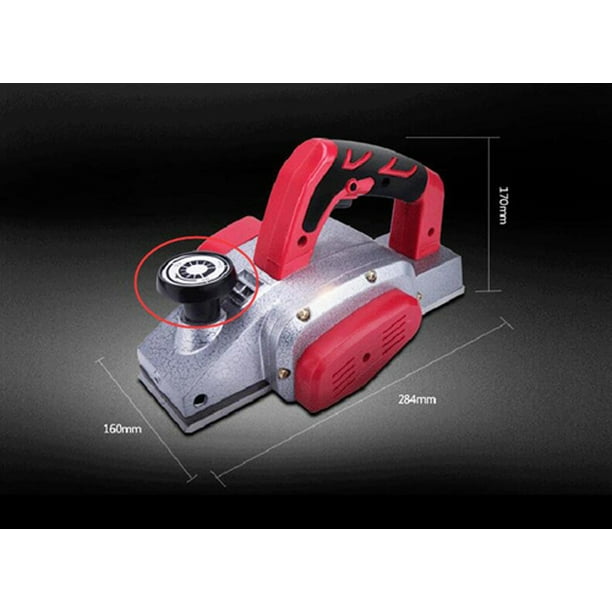 Techtongda 220V small flat planning machine electric planer portable
