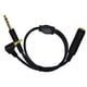 thumbnail image 1 of Cable de enchufe estéreo de micrófono de audio de 90 grados para auriculares 3,5mm 1/8 "macho Feliz Sencillez, 1 of 5
