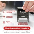 thumbnail image 3 of Promot Return to Sender NO Longer at This Address - Self Inking Rubber Stamp, 3 of 7