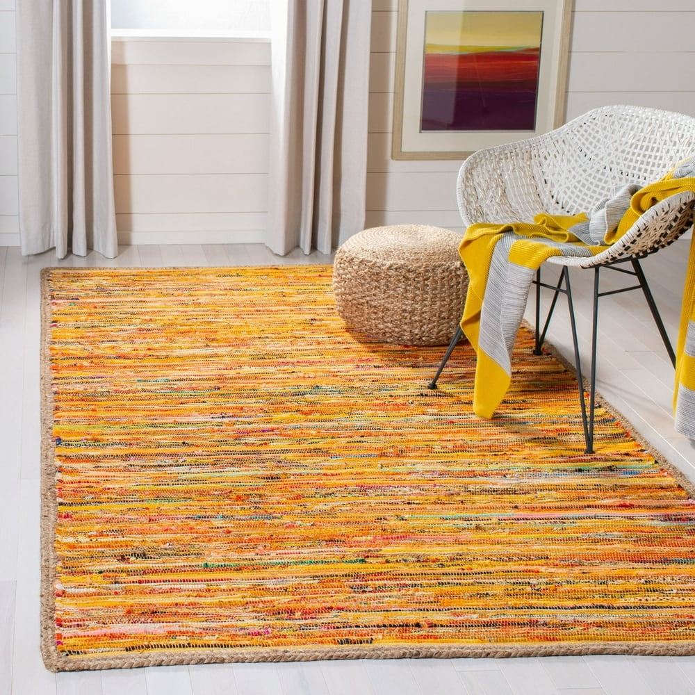 Safavieh Montauk Rowland Abstract Striped Area Rug, 3' x 5', Gold