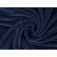 thumbnail image 6 of American Soft Linen Fleece Blanket Queen Size 85x90 - Cozy, Durable & Lightweight for Bed, Couch, and All-Season Comfort, Navy Blue, 6 of 8