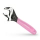 thumbnail image 1 of Llave ajustable WORKPRO de 15 cm, acero Cr-V rosa, métrica y SAE, 1 of 8