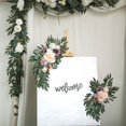 thumbnail image 3 of Artificial Flower Swag Arch Flowers Wedding Decor Wall Hanging Arrangement, 3 of 9
