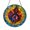 Acrylic 3.5 Inch, variant on Musical Note Stained Glass Suncatcher, Decorative Window Hanging Sun Catcher for Interior