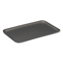 Supermarket Tray, #7S, 5.63 x 14.16 x 0.67, Black, Foam, 250/Carton Supermarket Tray, #7S, 5.63 x 14.16 x 0.67, Black, Foam, 250/Carton