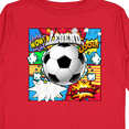 thumbnail image 4 of Inktastic Soccer Superhero Boys or Girls Long Sleeve Toddler T-Shirt, 4 of 5