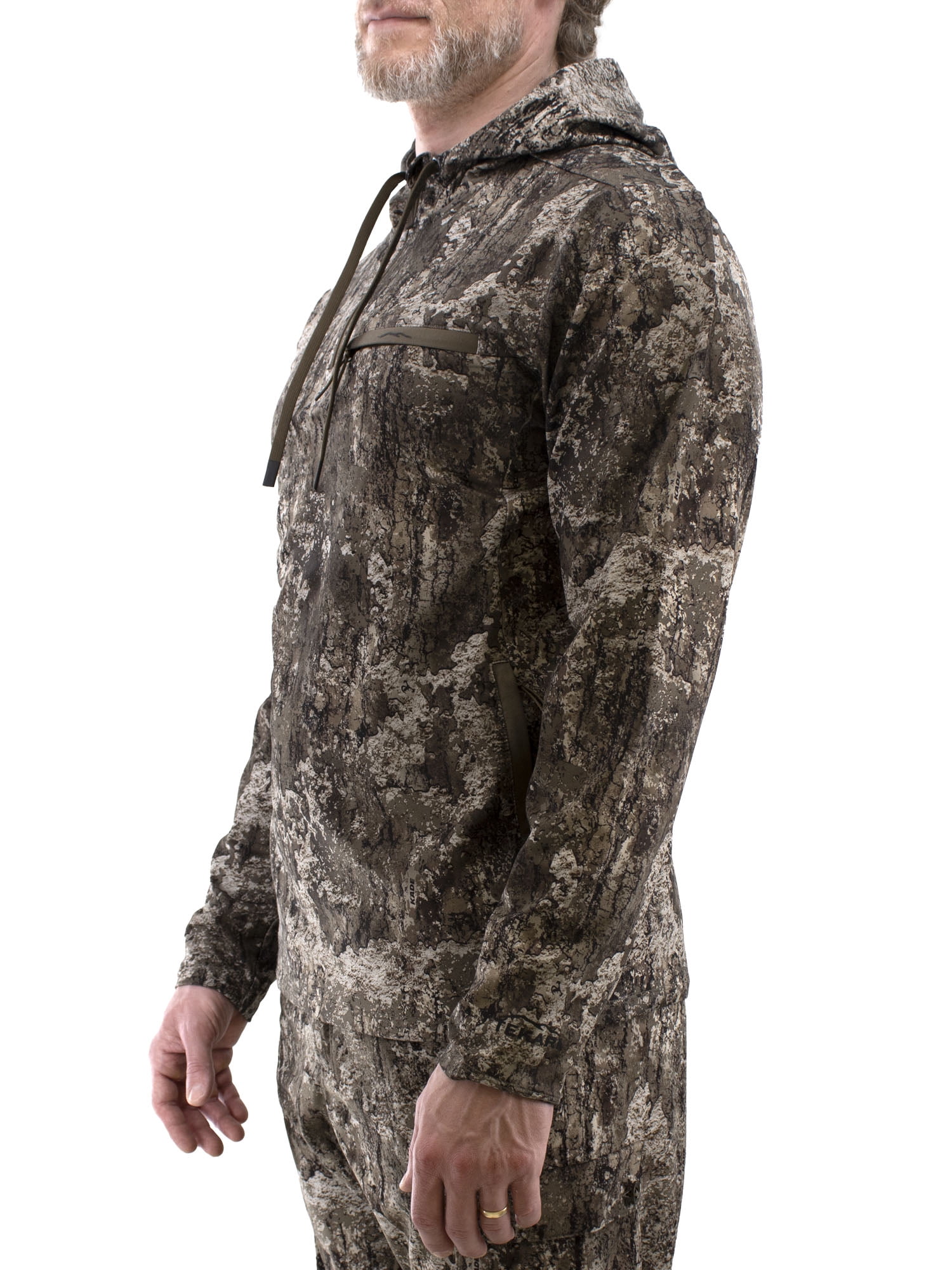 Tekari Men's Axial 1/4 Zip Performance Fleece Hunting Hoodie, S-3XL