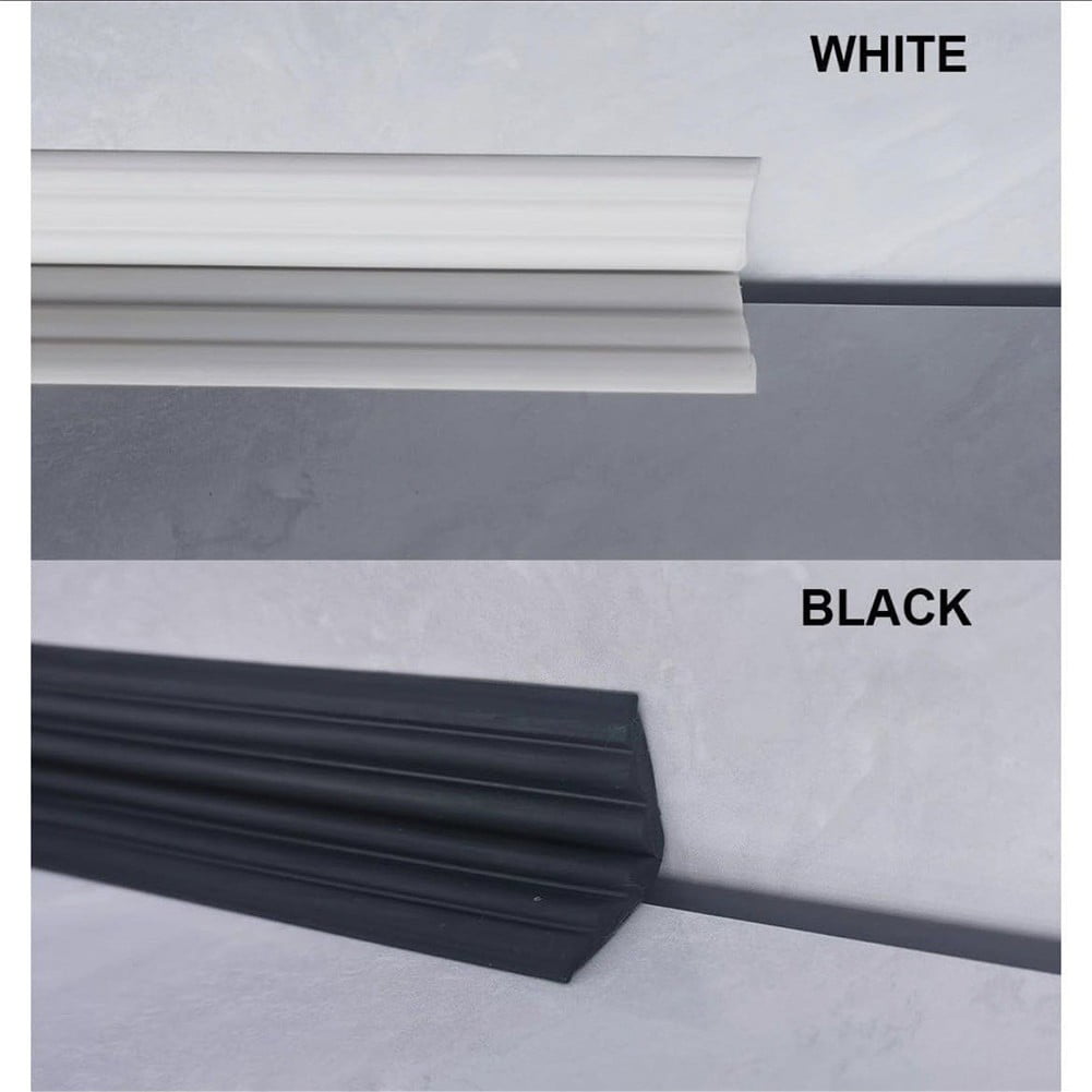 Soft Anti-Collision Wall Corner Protector Wall Molding Trim DIY Decorative Lines