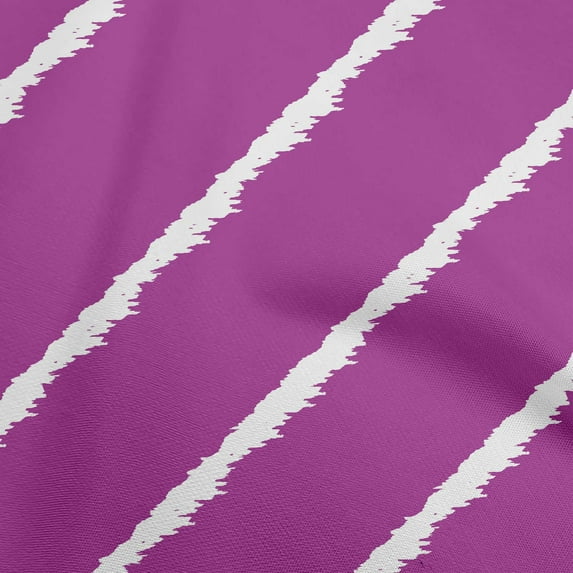 oneOone Cotton Poplin Purple Fabric Stripe Diy Clothing Quilting Fabric Print Fabric By Yard 42 Inch Wide