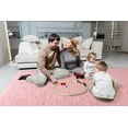 thumbnail image 5 of Lochas Soft Indoor Modern Big Area Rugs Fluffy Living Room Carpets for Bedroom Home Decor Nursery Rug 8x10 Feet, Pink, 5 of 6