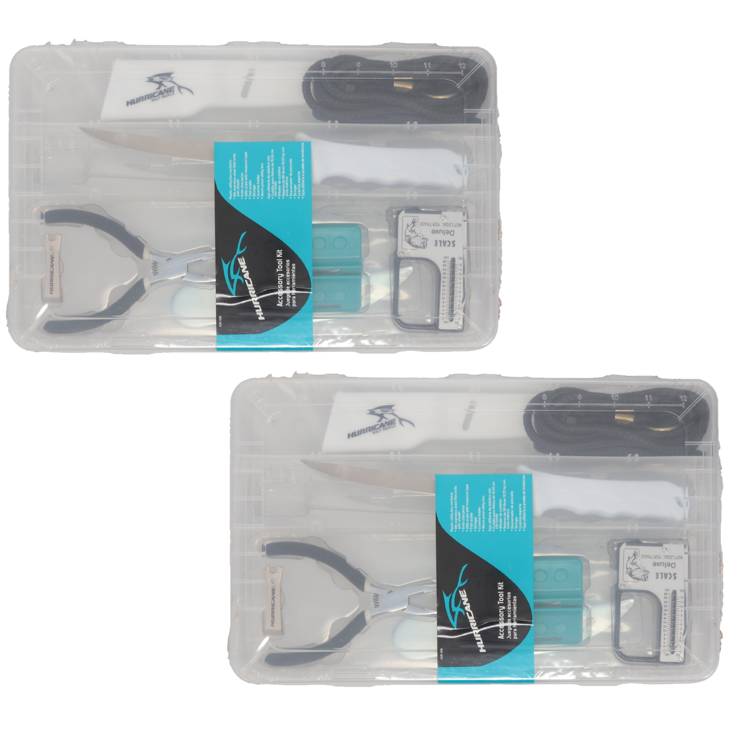 Hurricane HUR-50A Outdoor Fishing Accessory Tool Kit (4-Pack