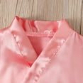 thumbnail image 5 of Quealent Pajamas for Girls Little Boys Girls Nightgowns Short Sleeves Nightdress Sleepwear Pajamas for Little Girls Pink,5 Years, 5 of 5