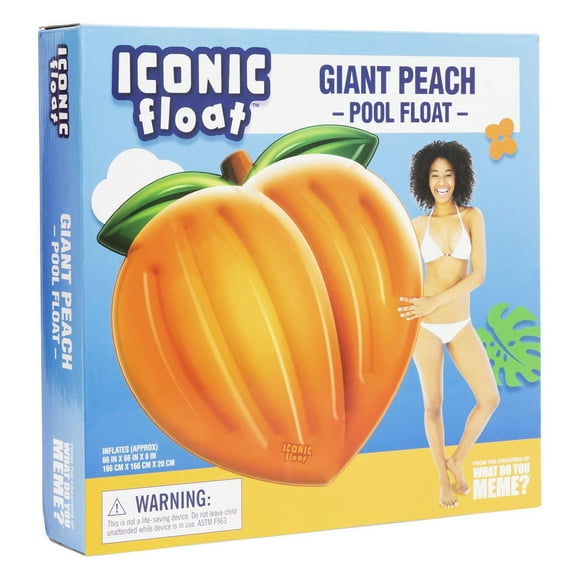 Giant Peach Iconic Radeau by What Do You Meme?®