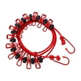 thumbnail image 4 of Elastic Travel Washing Line Laundry Clothes Cable Line Portable Clothes Line for Red, 4 of 9