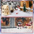 thumbnail image 5 of Glittered Winter Soft Decorative White Drape 32x40 Inch for Indoor Home Kitchen Mantle Window Holiday Christmas Trees Backdrop Party Favor Table Xmas Decoration Gift Supplies - 2 count, 5 of 7