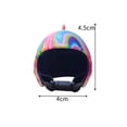 thumbnail image 5 of Soumake Chicken Helmet Adjustable Safe Comfortable Cute Protective Chicken Headgear for Small Birds Pet Supplies, 5 of 7