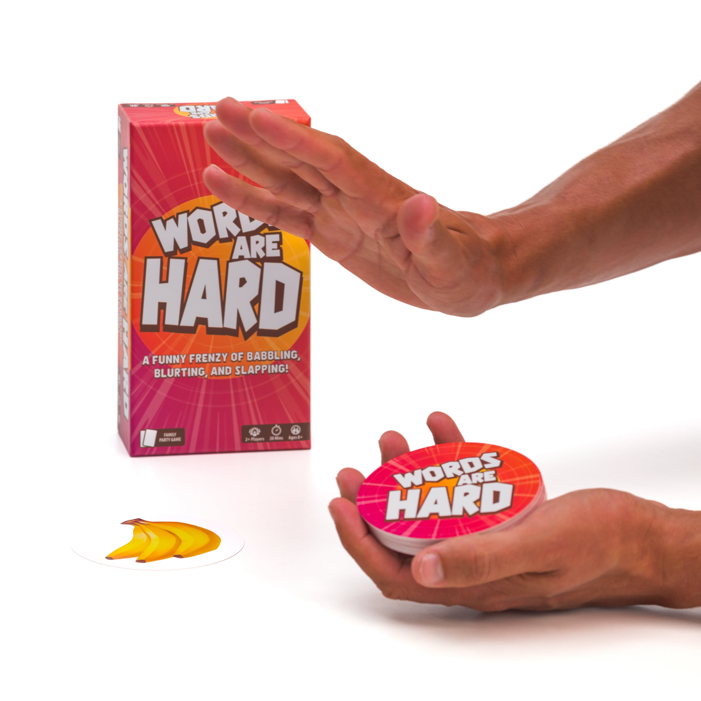 Words Are Hard Family Party Card Game for Ages 8+, from Asmodee
